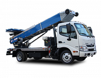 Автогидроподъёмник мебельный HINO 300 с АГП PAUS