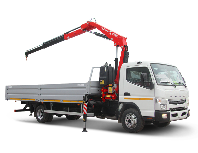 Кран-манипулятор Mitsubishi Fuso FEC91/FECX1 с КМУ Чайка-Fassi