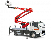 Автогидроподъёмник комбинированный телескопический JAC N120 c АГП Чайка TR-424