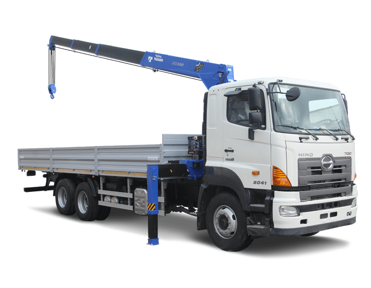 Кран-манипулятор HINO 700 c КМУ Чайка-Tadano TM-ZE554HS