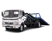 Эвакуатор HINO-300 со сдвижной платформой