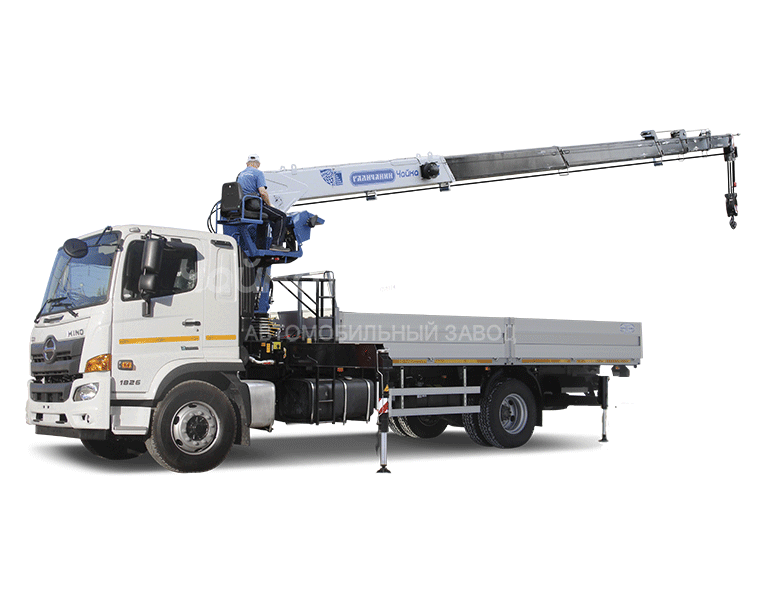 Кран-манипулятор HINO-500 с КМУ Чайка-Галичанин