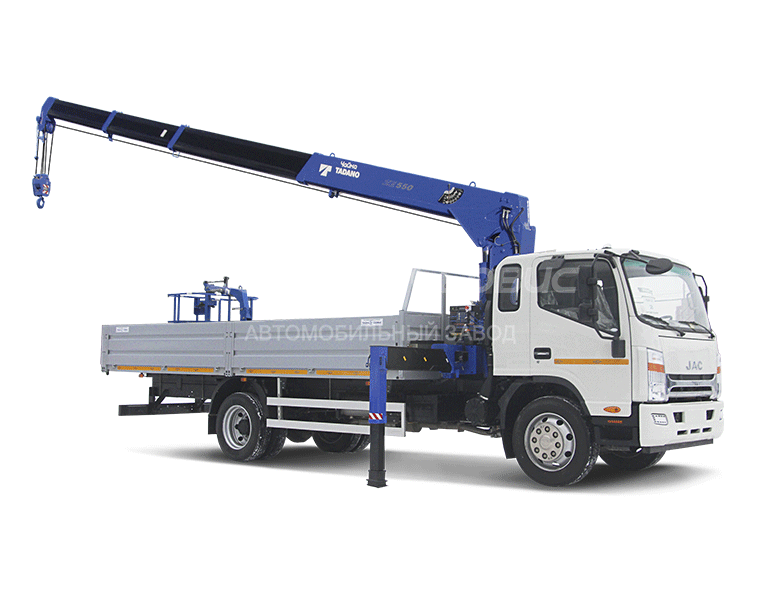 Кран-манипулятор JAC N120 c КМУ Чайка-Tadano