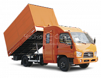 Самосвал с трехсторонней разгрузкой Hyundai HD-78 с двухрядной 7-местной кабиной