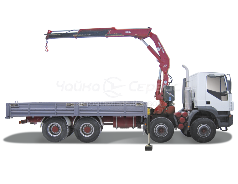 Кран-манипулятор IVECO Trakker с КМУ Чайка