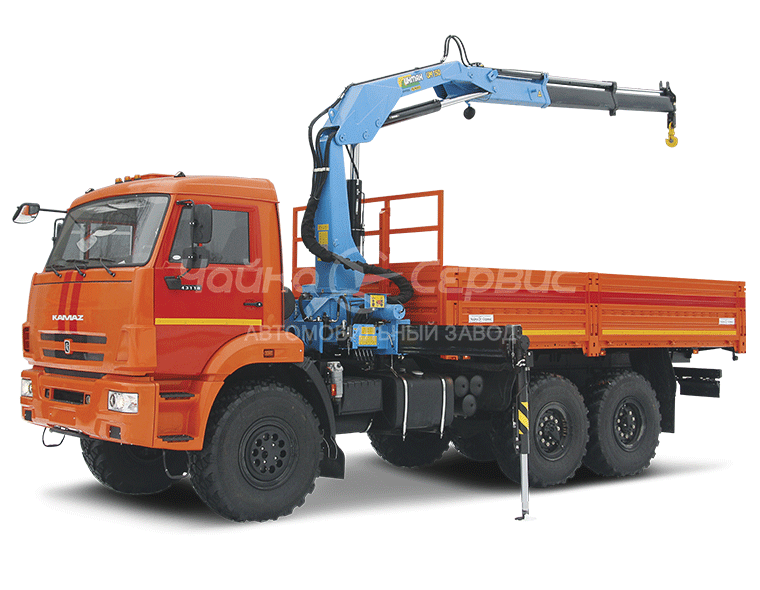 Кран-манипулятор КАМАЗ-43118 с КМУ Инман IM-150N