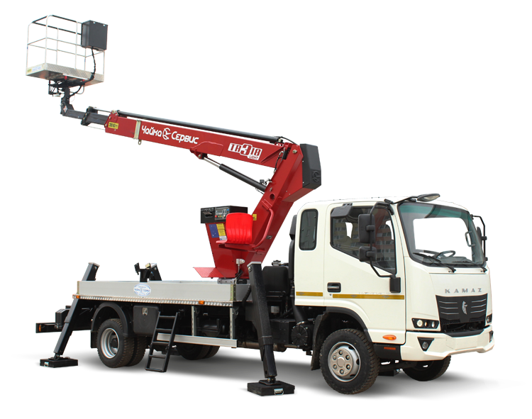 КАМАЗ-43089 Компас с АГП Чайка TRL318