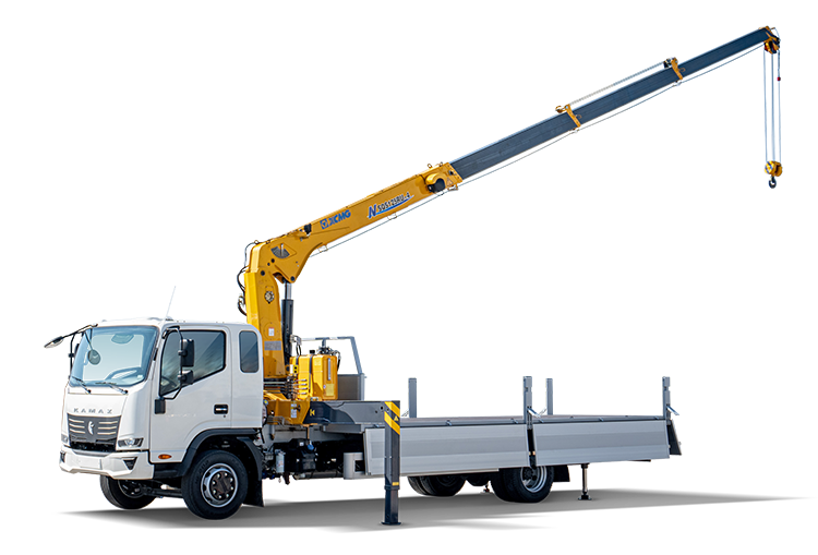Кран-манипулятор КАМАЗ-43082 КОМПАС 12 с КМУ XCMG SQS 125-4