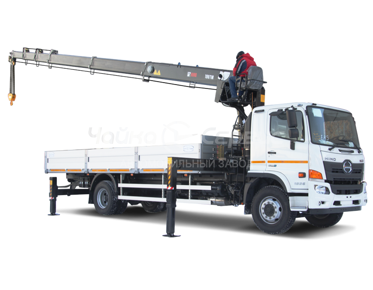 Кран-манипулятор HINO 500GH с КМУ Hiab 190TM