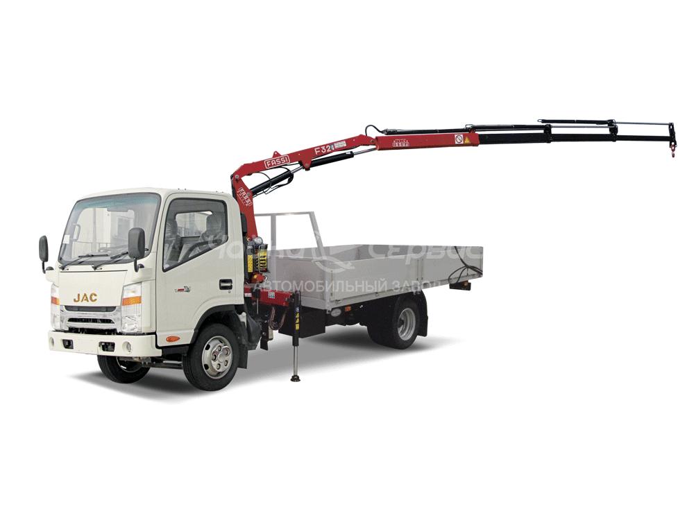 Кран-манипулятор JAC N-56 с КМУ Чайка-Fassi