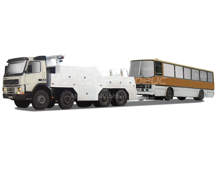 Эвакуатор VOLVO FM-13 с частичной погрузкой