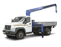 Кран-манипулятор ГАЗ-C41R13 ГАЗон NEXT с КМУ Чайка-Tadano