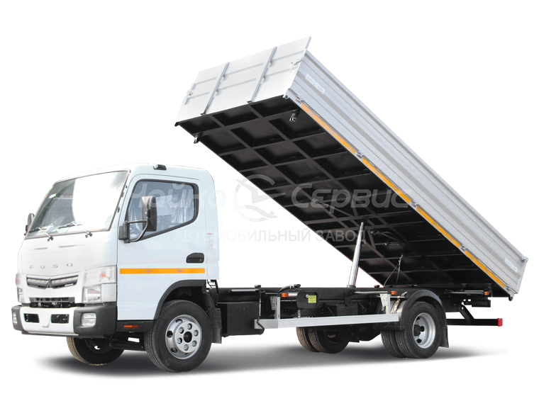 Самосвал Mitsubishi Fuso с трехсторонней разгрузкой