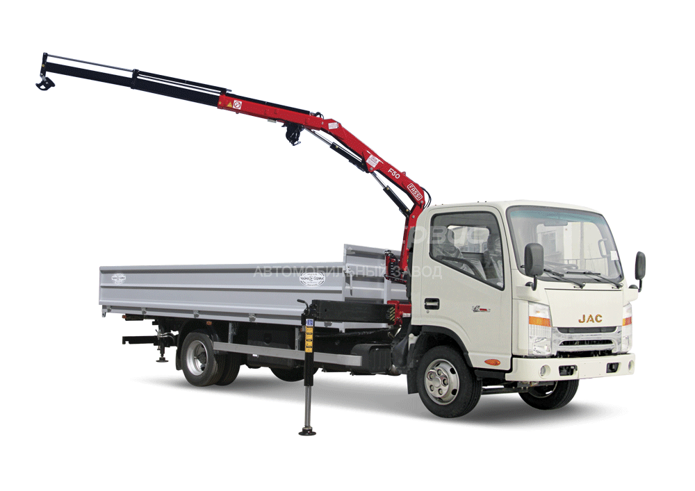 Кран-манипулятор JAC N-80 с КМУ Чайка-Fassi