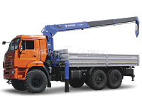 Кран-манипулятор КАМАЗ-43118 с КМУ Чайка-Tadano