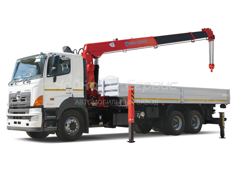 Кран-манипулятор HINO 700 с КМУ Taurus 086A