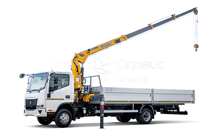 Кран-манипулятор КАМАЗ-43089 КОМПАС 9 КМУ XCMG SQS68-4