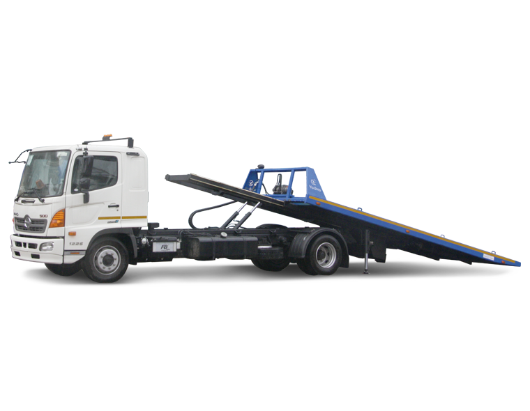 Эвакуатор HINO 500GD со сдвижной платформой