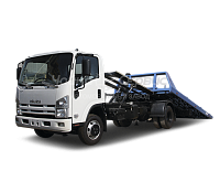 Эвакуатор ISUZU ELF 7.5 (NPR75) со сдвижной платформой