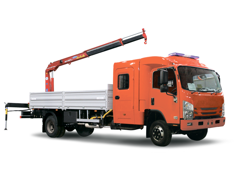 ПРОЕКТ: ISUZU NPS75 (4x4) с 7-местной двухрядной кабиной "Тайга"