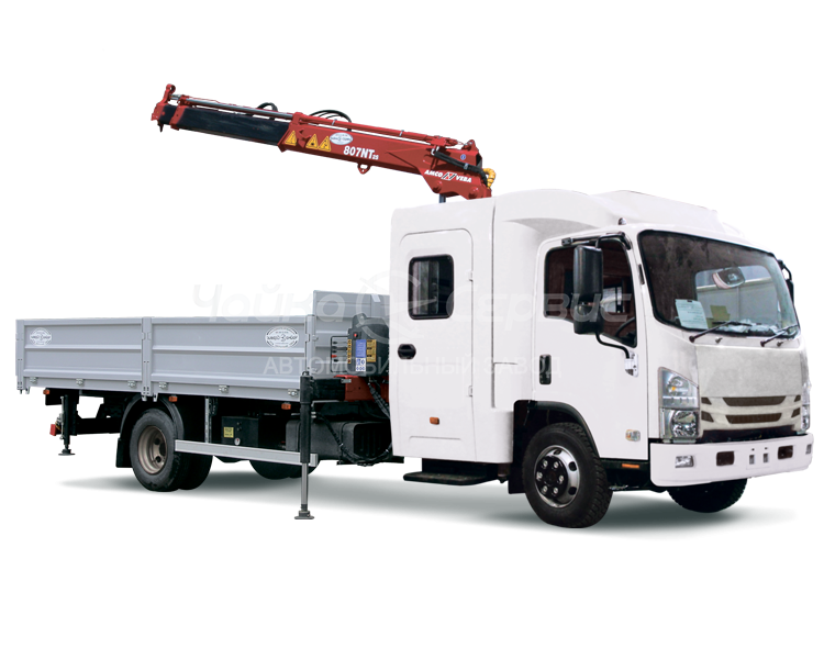 ПРОЕКT: ISUZU NPR75 (ELF 7.5) с 7-местной двухрядной кабиной "Тайга"