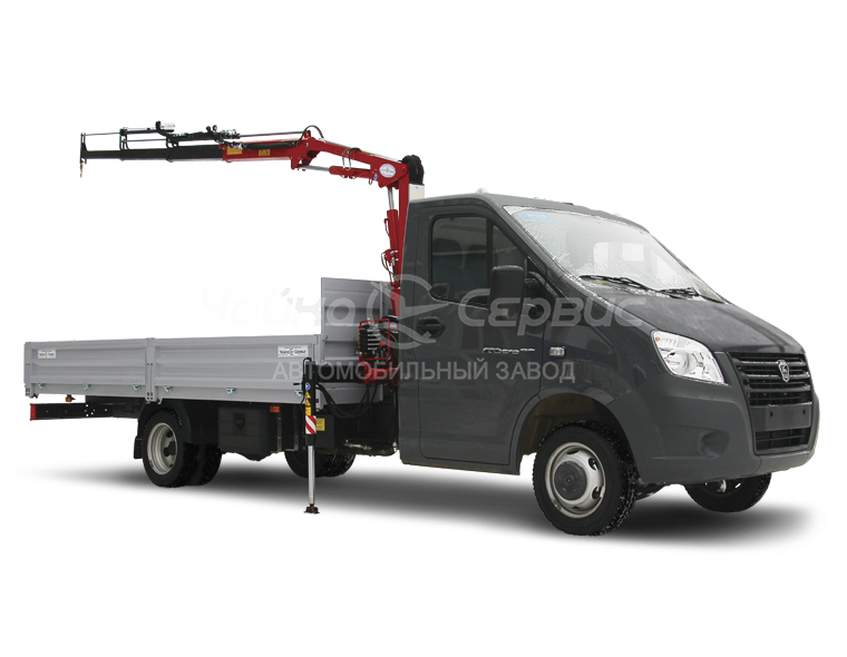 Кран-манипулятор ГАЗ-A21R22 ГАЗель NEXT с КМУ Чайка-Fassi