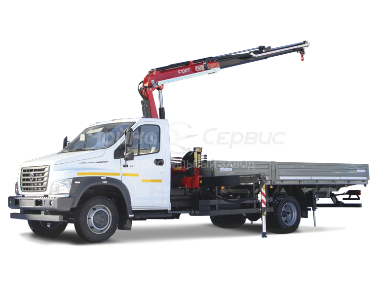 Кран-манипулятор ГАЗ-C41R13 NEXT с КМУ Чайка-Fassi