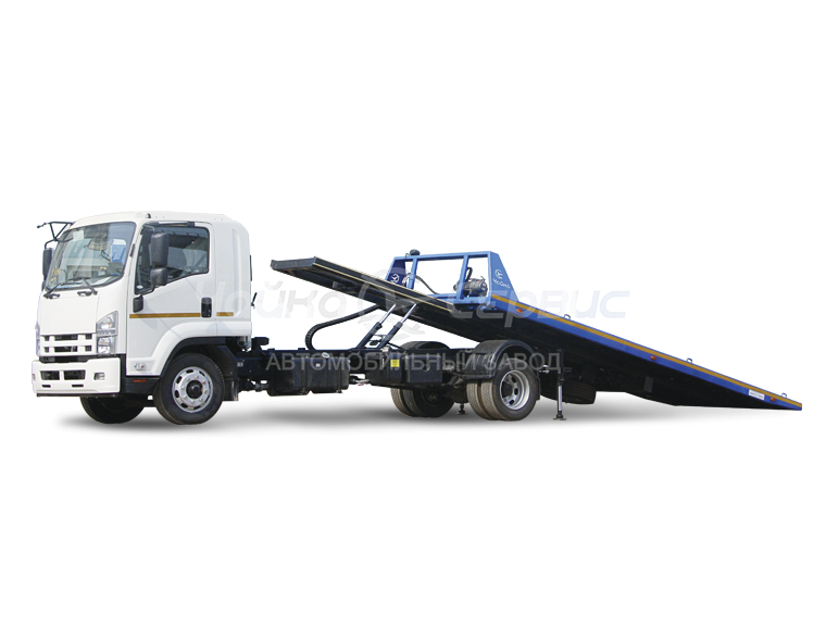 Эвакуатор ISUZU FORWARD 12.0 (FSR90) со сдвижной платформой