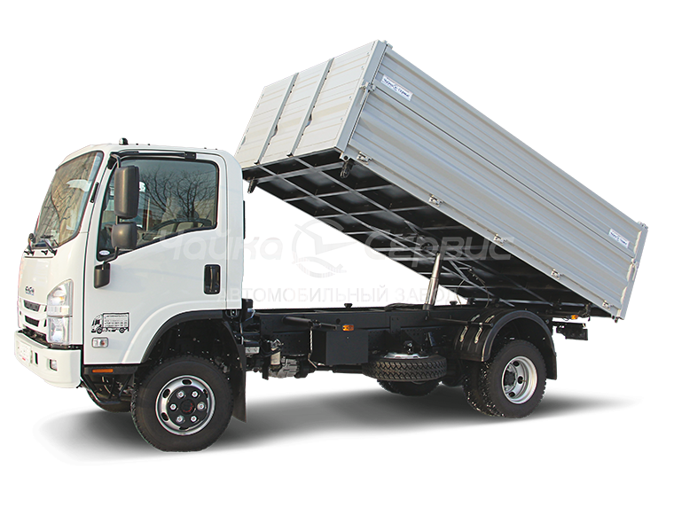 Самосвал ISUZU NPS75L с трехсторонней разгрузкой