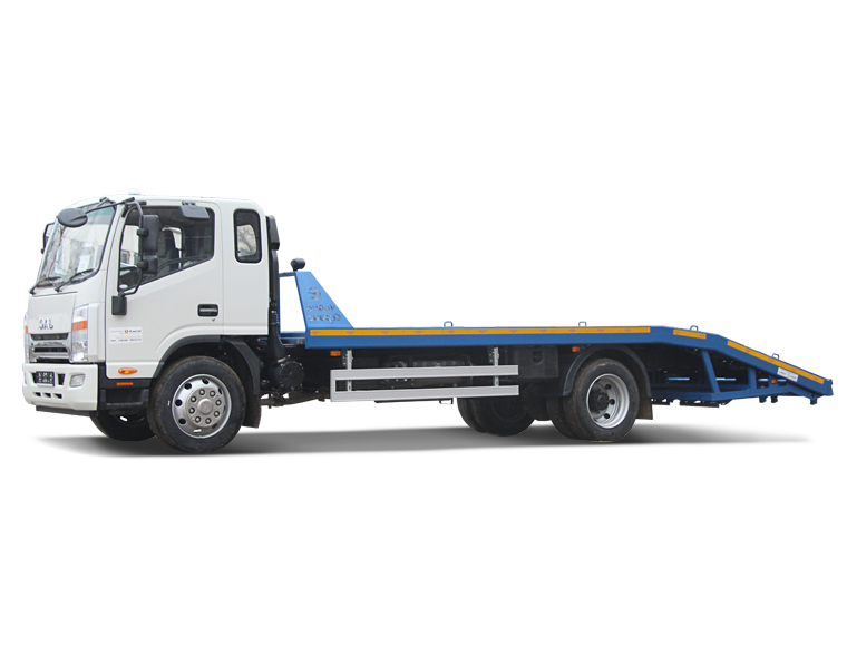 Эвакуатор JAC N120 с ломаной платформой
