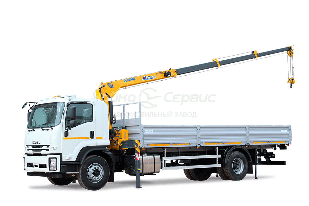 Кран-манипулятор ISUZU FVR34 (FORWARD 18.0) с КМУ XCMG SQS68-4