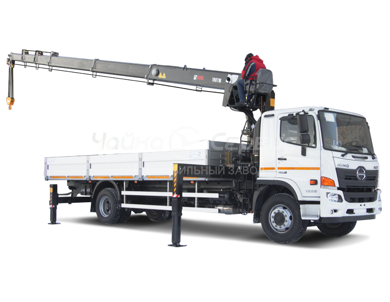 Кран-манипулятор HINO 500FM с КМУ HIAB 190TM