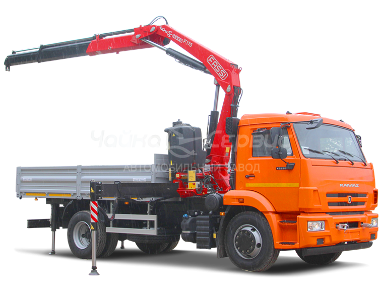 Кран-манипулятор КАМАЗ-43253 КМУ Чайка-Fassi