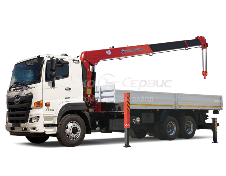 Кран-манипулятор HINO 500FM с КМУ Taurus 086A