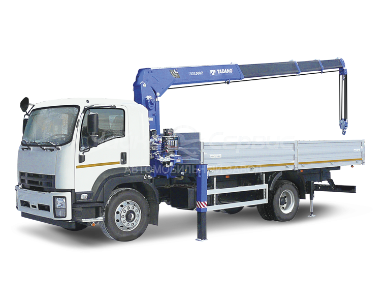 Кран-манипулятор ISUZUISUZU FORWARD 18.0 (FVR34) с КМУ Чайка-Tadano