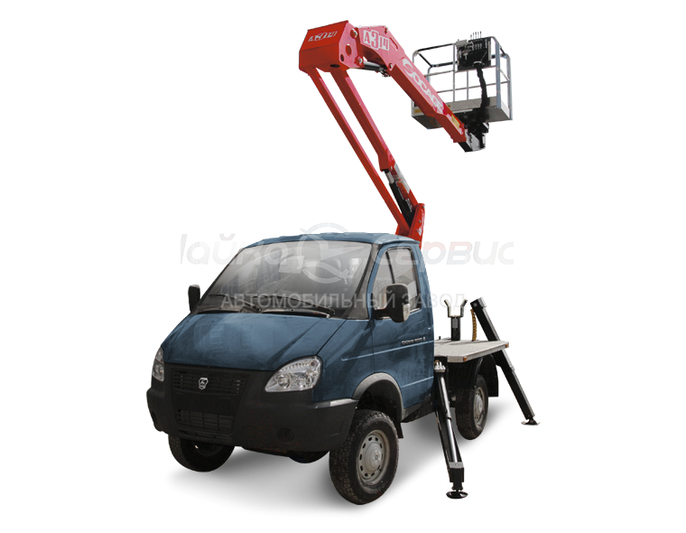 Автогидроподъёмник комбинированный телескопический ГАЗ-23107 с АГП Чайка A314