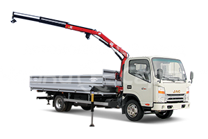 Кран-манипулятор JAC N-80 с КМУ Чайка-Fassi
